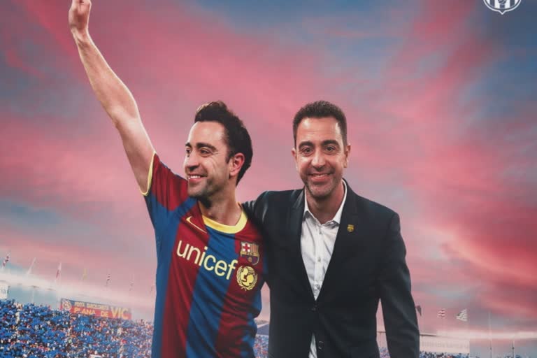 FC Barcelona  Xavi Hernandez  ബാഴ്‌സലോണ  എഫ്‌സി ബാഴ്‌സലോണ  സാവി ഹെർണാണ്ടസ്