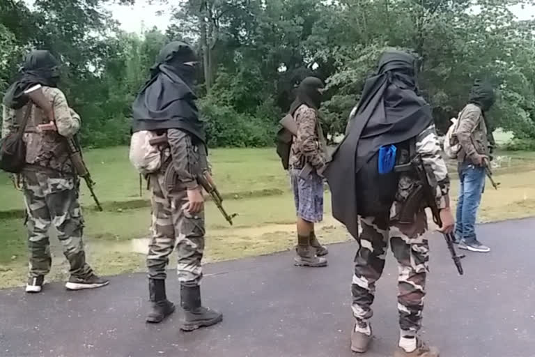 naxalites using combat dress in palamu