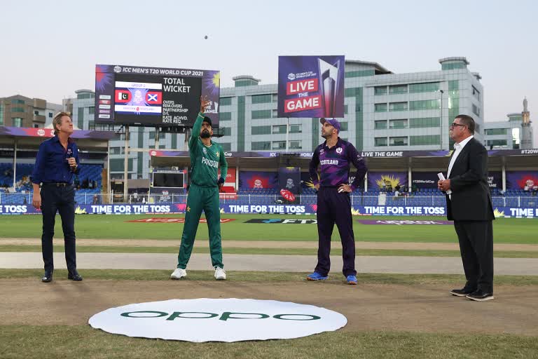 T20 World Cup: pakistan won the toss, opt to bat first against scotland