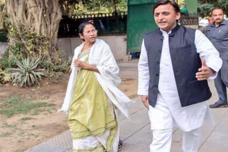 akhilesh yadav mamata banerjee