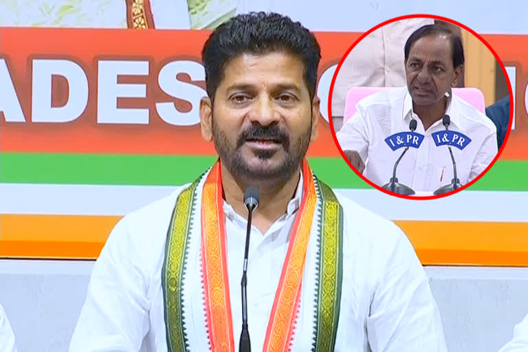 tpcc chief revanth reddy comments on cm kcr press meet