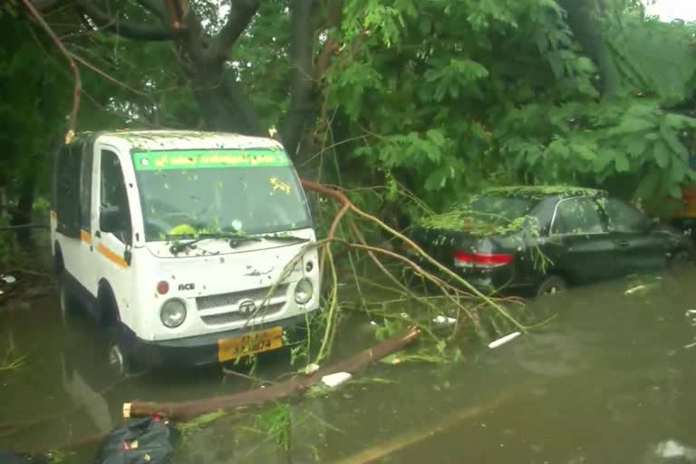 Intense rains in Chennai after years