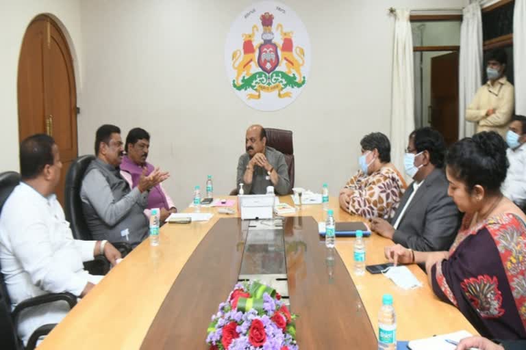 union-minister-kapil-moreshwar-patil-met-cm-basavaraj-in-bangalore