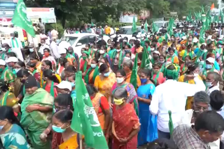 maha padayatra special song, amaravati farmers yatra song