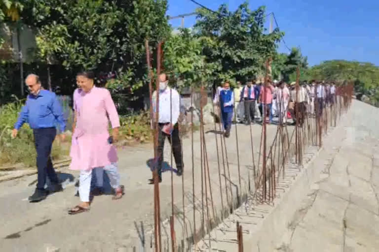 team of mlas went to barpeta for monitoring implementation government project