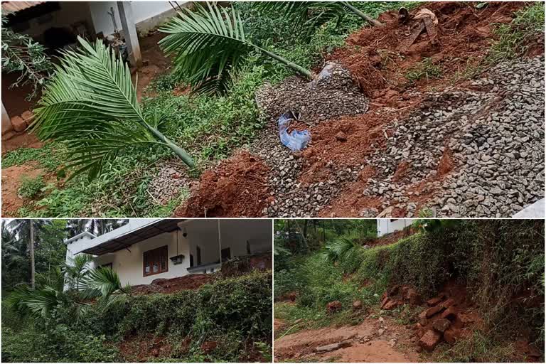 damage due to rains  Calicut Rain update  Kerala rain  Chathamangalam  Mavoor  മാവൂര്‍  ചാത്തമംഗലം  മഴ മുന്നറിയിപ്പ്  കോഴിക്കോട് ജില്ലയില്‍ മഴ മുന്നറിയിപ്പ്  കാലാവസ്ഥാ മുന്നറിയിപ്പ്