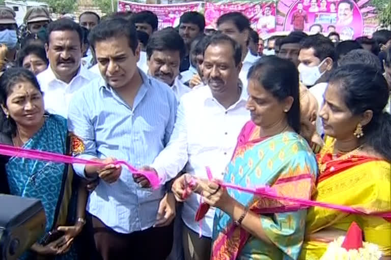 school inauguration at bibipet mandal