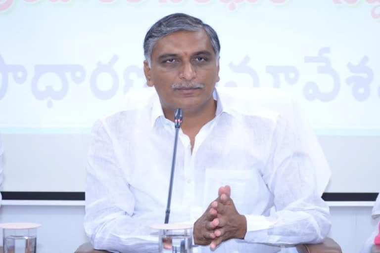 Health Minister harish rao