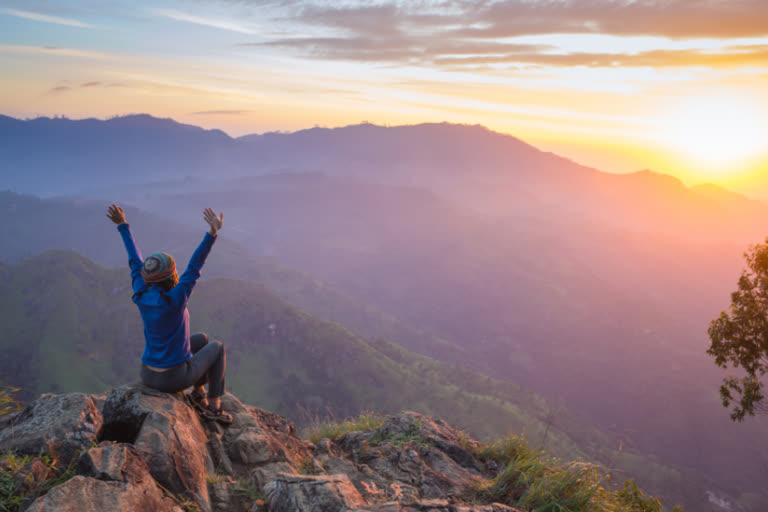 women in trekking