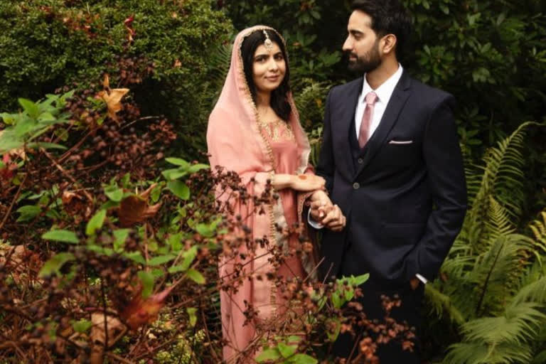 malala yousafzai, birmingham, Tied knot with Asser Malik, Nobel prize winner, Asser Malik, malala marriage pics, malala marriage images, malala marriage photos, மலாலா திருமணம், மலாலா திருமண புகைப்படங்கள், அசீர் மாலிக், நோபல் பரிசு மலாலா