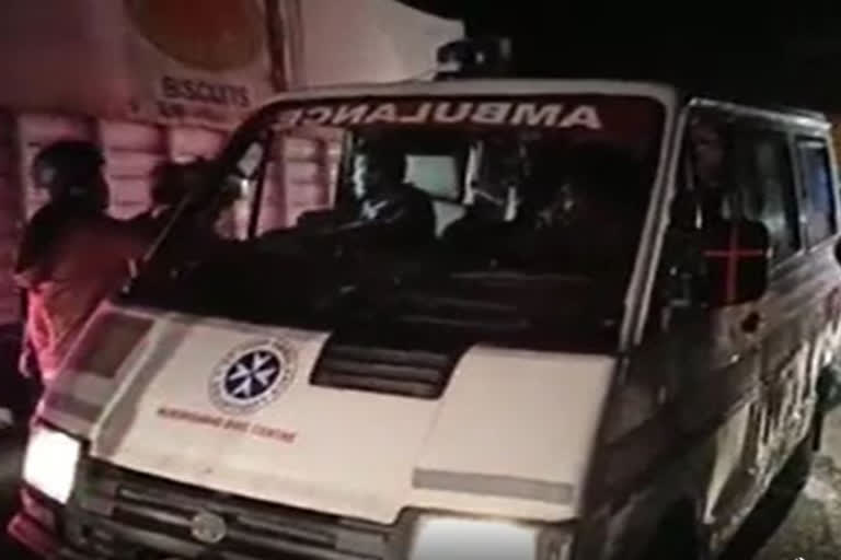 child death inside ambulance in Krishnanagar during agitation