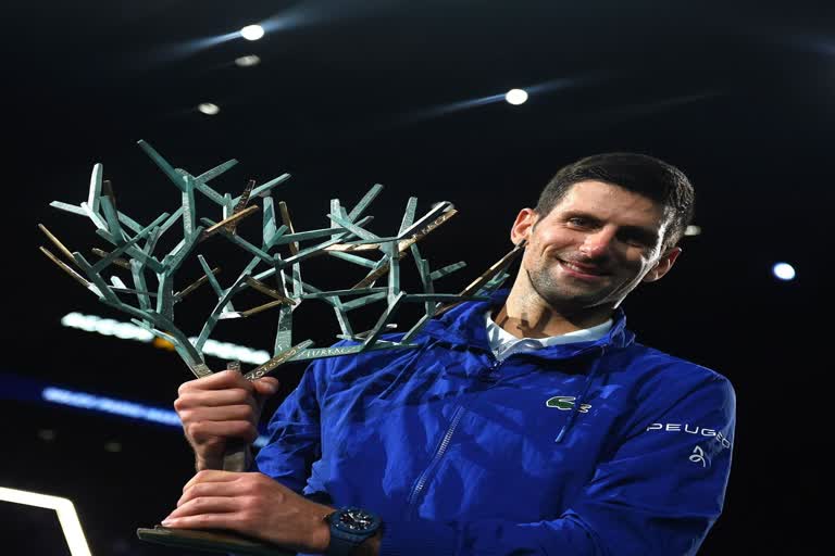 Novak Djokovic avenges US Open defeat to Medvedev; captures sixth Paris Masters title