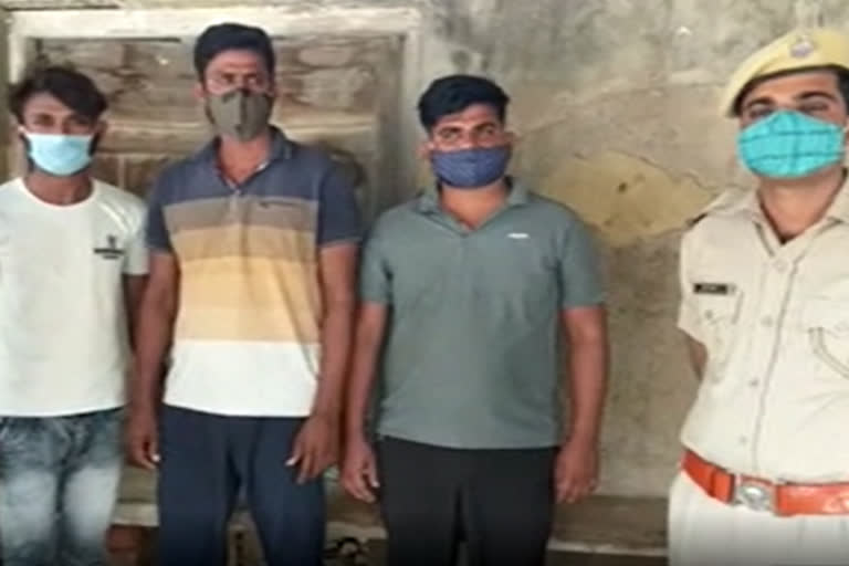 Churu police arrest three accused