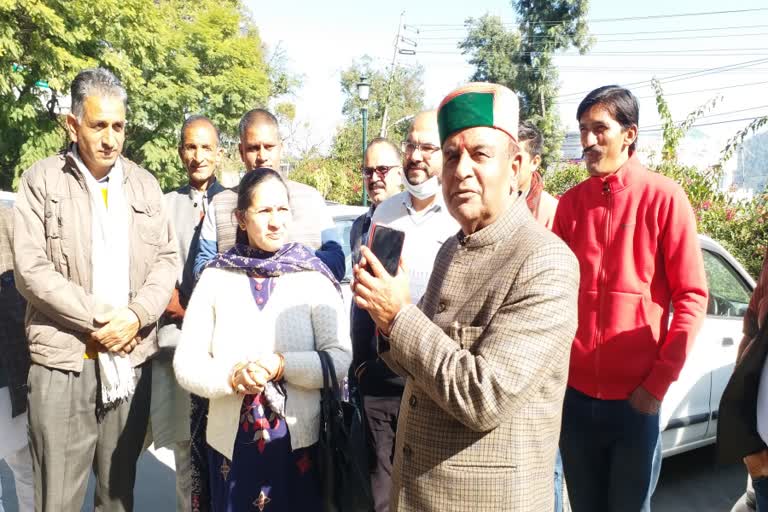 solan Former Pachhad MLA Ganguram Musafir held a meeting with party workers