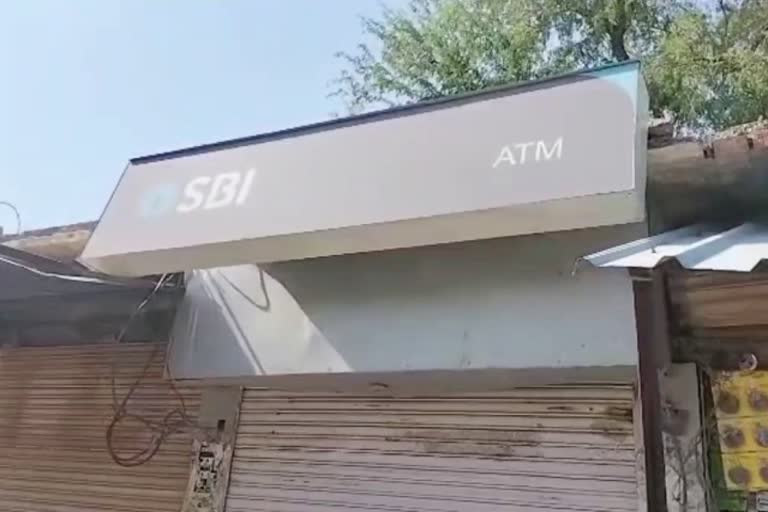 looted ATM of SBI, Barmer news