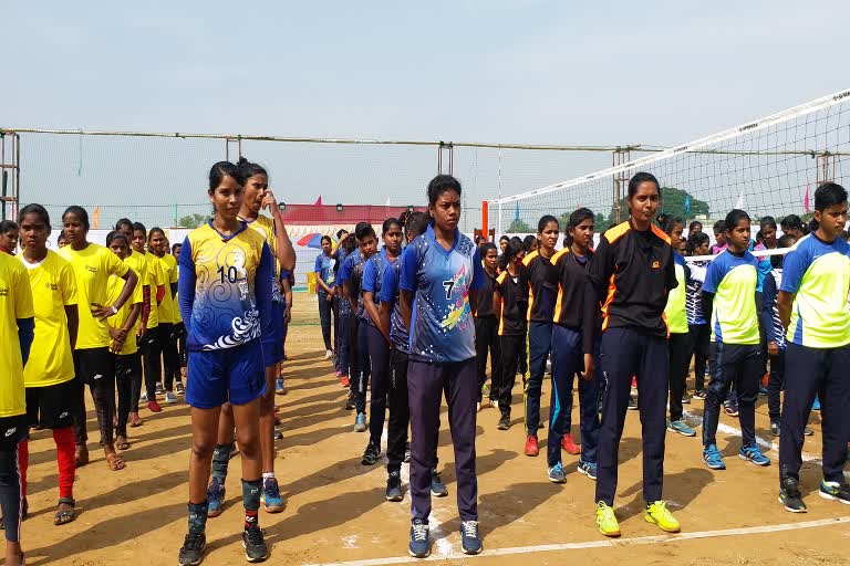 State women's volleyball tournament inaugurated at Boudh Stadium