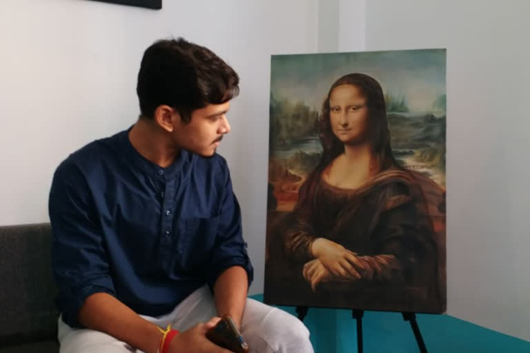 viral Mona Lisa replica created by Malda artist