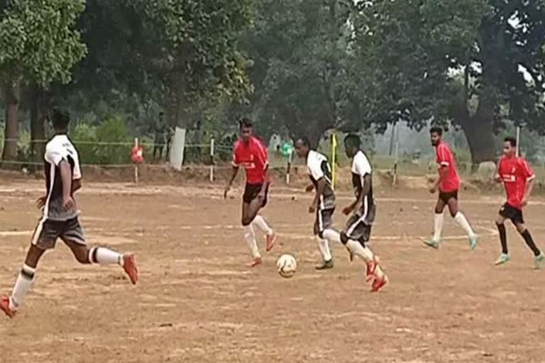 district level football tournament inaugurated at Gopabandhu stadium sundergarh