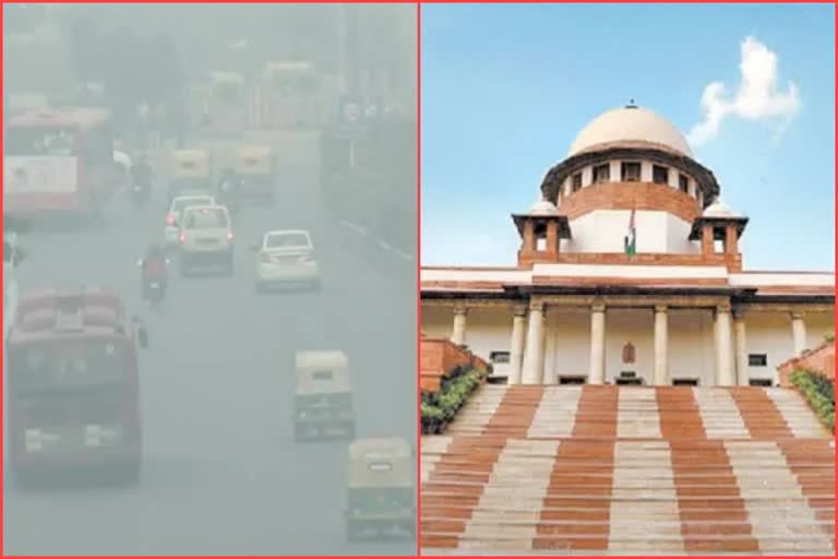 supreme court on delhi ari pollution