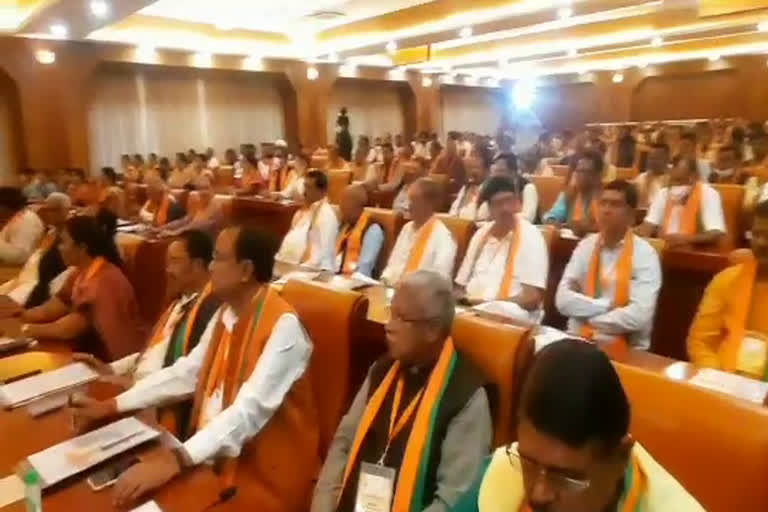 BJP executive meeting begins in Raipur