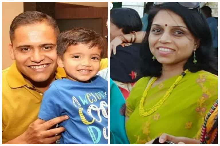 Colonel Martyr, resident of Raigad, son wife also died