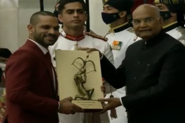 Shikhar Dhawan, Bhavina Patel, Suhas Yathiraj among 35 athletes conferred Arjuna Award
