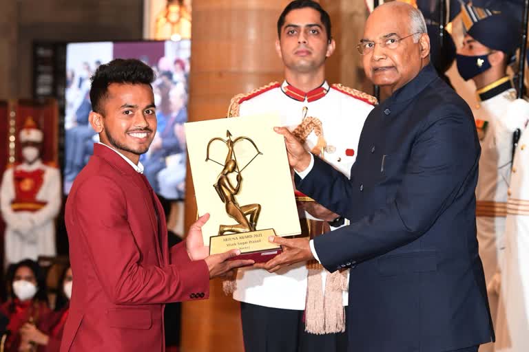 Vivek Sagar conferred with Arjuna Award