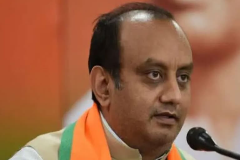 India was a partially Muslim country under the Congress says BJP  bjp spokesperson sudhanshu trivedi news  bjp spokesperson sudhanshu trivedi on congress  India was a partially Muslim country in congress period  etv bharat urdu news  کانگریس کے دور میں بھارت جزوی طور پر مسلم ملک تھا: بی جے پی  بی جے پی کے ترجمان سدھانشو ترویدی  بھارت جزوی طور پر مسلم ملک تھا  بھارت اپنی طاقت کو بھول چکا  بھارت کو اپنی طاقت کا اندازہ ہوگیا