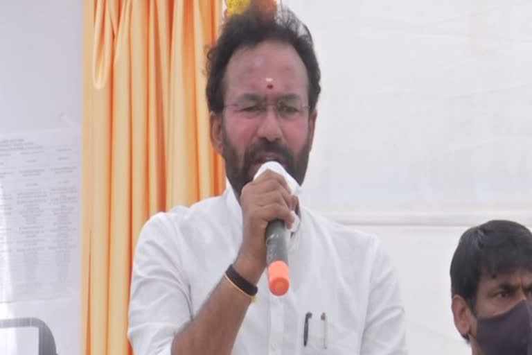 Congress divides people on basis of religion, says Kishan Reddy