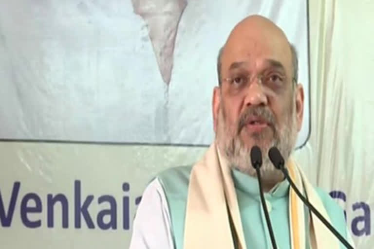 Venkaiah Naidu setting example as ideal custodian of Constitution: Amit Shah