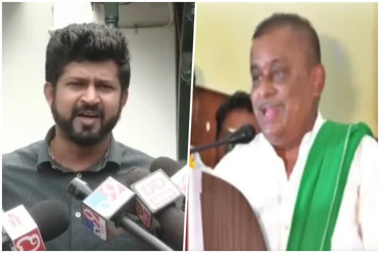 Prathap simha spark against Hamsalekha