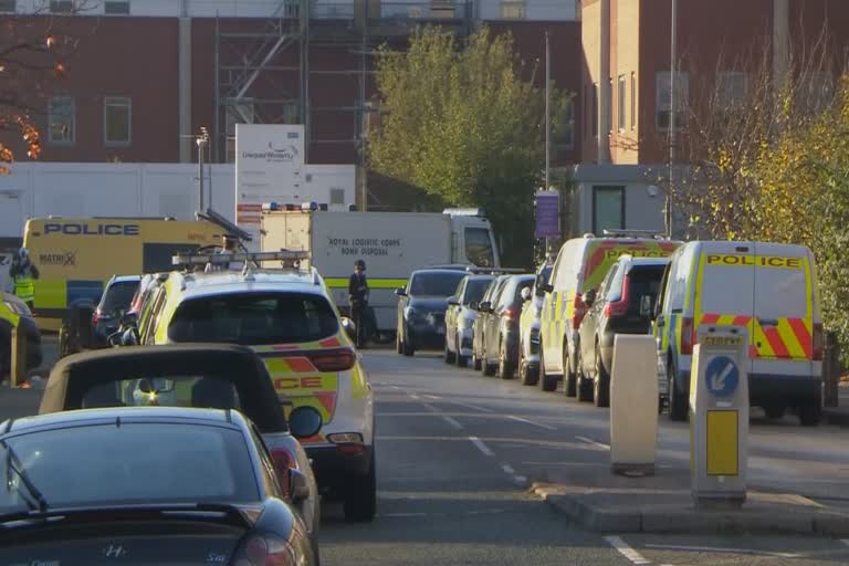 3 arrests over car explosion outside UK hospital