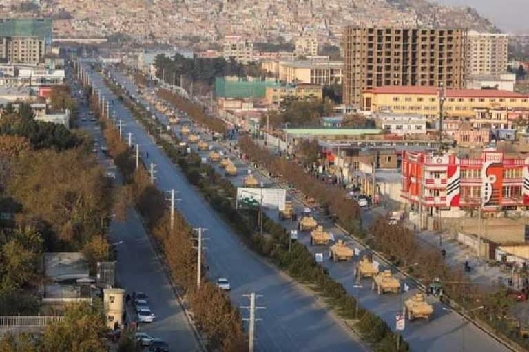 taliban military parade