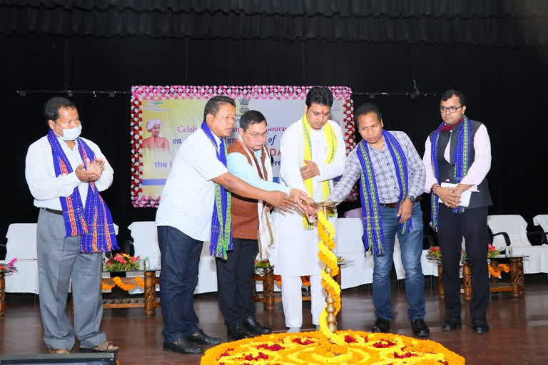 CM Biplab Deb inaugurated Tribal Pride Day function in Tripura