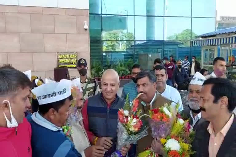 Delhi Deputy Chief Minister Manish Sisodia