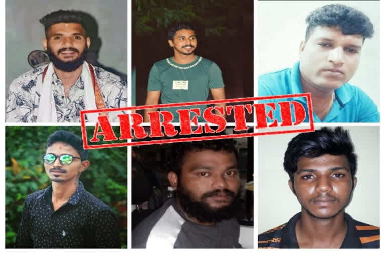 Six persons arrested in moral policing case