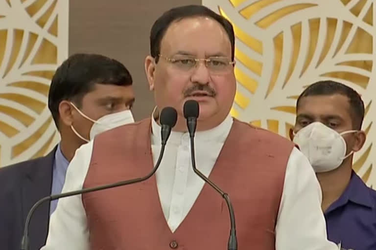bjp cheif jp nadda says bengal is going through a very tough time
