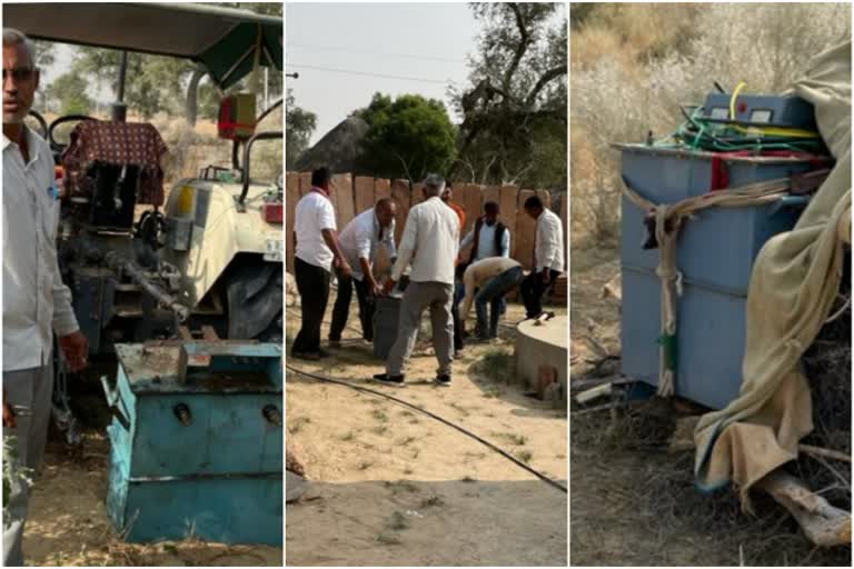 Barmer News, seized 5 transformers in Barmer