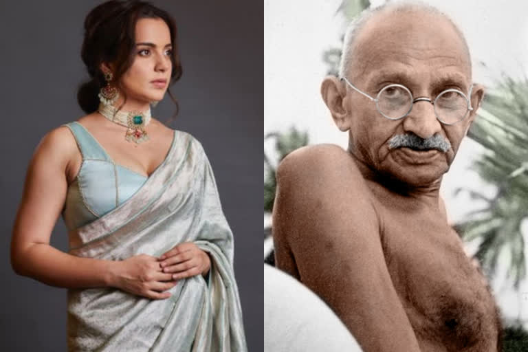 Kangana now targets Mahatma Gandhi, says 'offering another cheek' gets 'bheek' not freedom