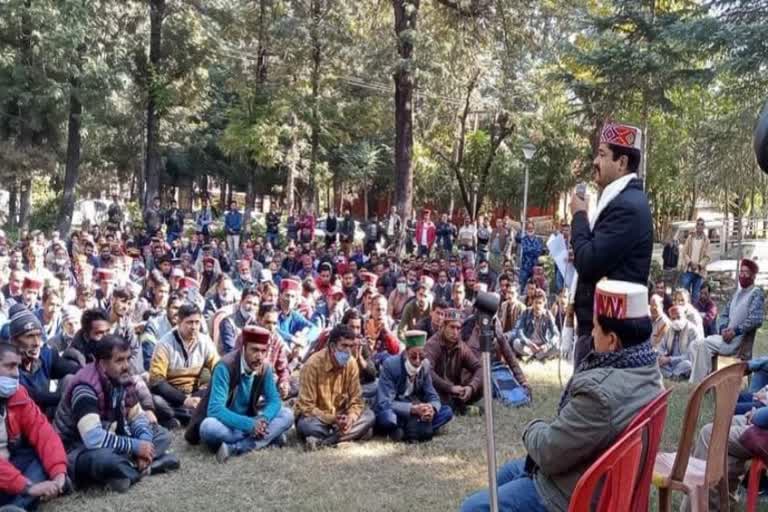 Hiteshwar Singh preparing assembly constituency elections