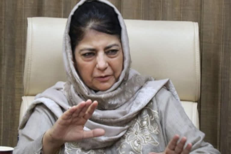 Strong-arm tactics of BJP pushing Kashmir away, people of Jammu must be a bridge: Mehbooba