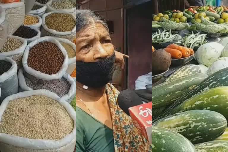 essential commodities price hike  petrol diesel price hike  kerala market price hike  heavy rain kerala  heavy rain tamilnadu  ഇന്ധന വിലവർധനവ്‌  അവശ്യസാധന വില കുതിച്ചുയരുന്നു  പലചരക്ക്‌ വില കുതിച്ചുയരുന്നു  പച്ചക്കറി വില കുതിച്ചുയരുന്നു  സംസ്ഥാനത്ത്‌ അവശ്യസാധന വില കുതിച്ചുയരുന്നു