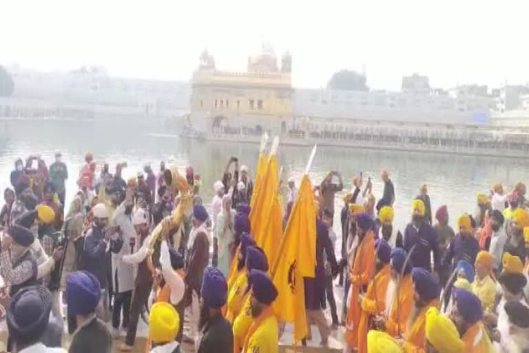 ਅੰਮ੍ਰਿਤਸਰ ’ਚ ਸਜਾਇਆ ਗਿਆ ਵਿਸ਼ਾਲ ਨਗਰ ਕੀਰਤਨ