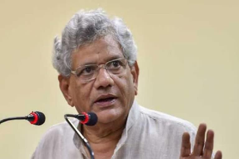 sitaram yechuri response over farm bill  sitaram yechuri response  farm laws repeal  farm law news  Sitaram Yechuri tweet  Sitaram Yechuri response on government decision  Repeal the three contentious farm laws  contentious farm laws  Sitaram Yechuri news  Sitaram Yechuri on pm decision  repeal the three contentious farm laws news  farmer protest  Victory against injustice  Sitaram Yechuri on PM's announcement  Centre decision to repeal the farm laws  victory against injustice Sitaram Yechuri response  സീതാറാം യെച്ചൂരി ട്വിറ്റർ  കർഷക സമരത്തിന്‍റെ വിജയം  കർഷകർക്ക് സല്യൂട്ട്  സീതാറാം യെച്ചൂരി വാർത്ത  കർഷകരെ അഭിനന്ദിച്ച് സീതാറാം യെച്ചൂരി  കർഷക സമരത്തെ പ്രകീർത്തിച്ച് സീതാറാം യെച്ചൂരി  വിവാദ കാർഷിക നിയമങ്ങൾ പിൻവലിച്ചു  കാർഷിക നിയമങ്ങൾ പിൻവലിച്ചു  കർഷക നിയമം പിൻവലിച്ചതിൽ പ്രതികരണം അറിയിച്ച് സീതാറാം യെച്ചൂരി  സീതാറാം യെച്ചൂരിയുടെ ട്വിറ്റർ പ്രതികരണം  സീതാറാം യെച്ചൂരി ട്വിറ്റർ