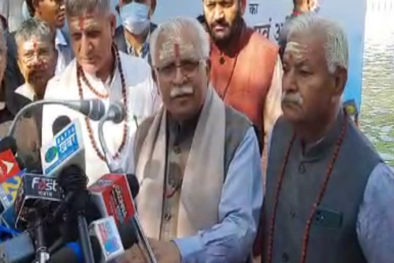 cm manohar lal three Farm laws repealed