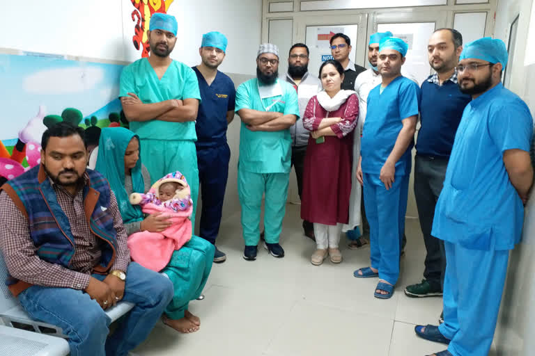 Aligarh: Successful heart operation of four year old child