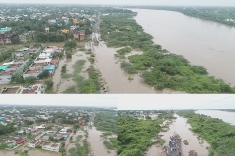 கெடிலம் ஆற்றில் வெள்ளப்பெருக்கு