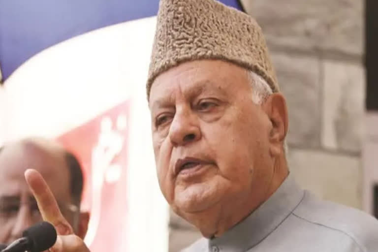 Lok Sabha member Dr Farooq Abdullah