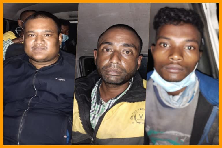 three Laligur smuggler arrest by amguri police