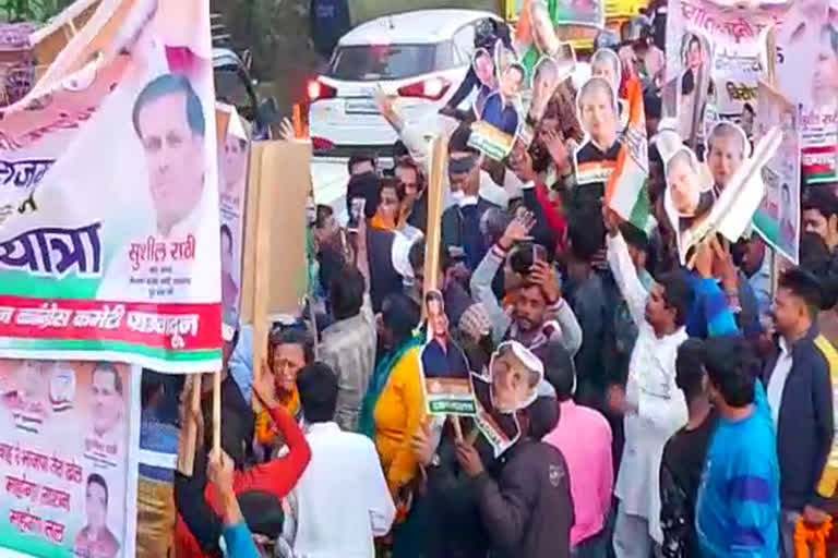 harish rawat padyatra in selakui